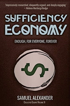 Sufficiency Economy Enough For Everyone Forever