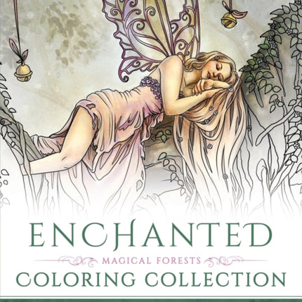 Enchanted  Magical Forests Coloring Collection Volume 3 Fantasy Coloring by Selina