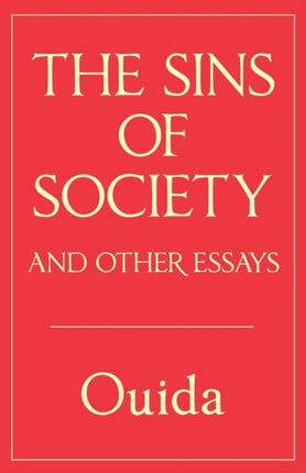 The Sins of Society and other essays