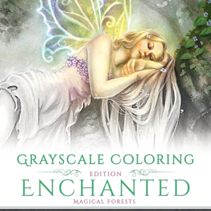 Enchanted Magical Forests  Grayscale Coloring Edition