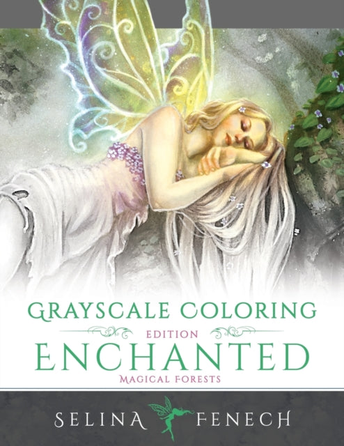 Enchanted Magical Forests  Grayscale Coloring Edition