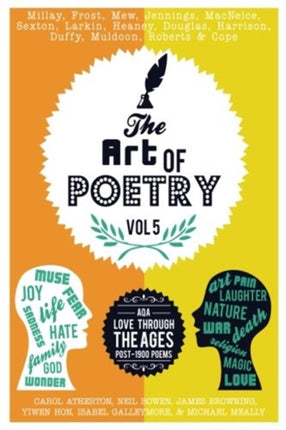The Art of Poetry AQA Love Poems Through the Ages Post 1900 poems Volume 5