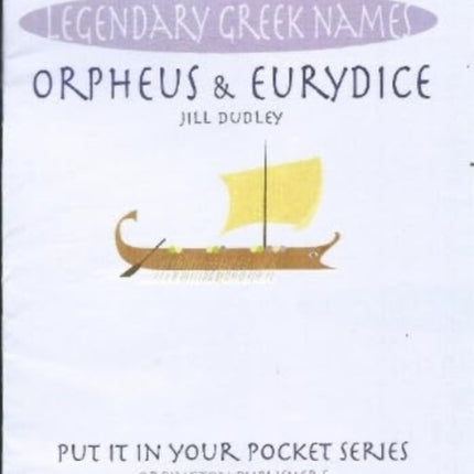 Orpheus  Eurydice