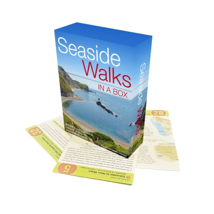 Seaside Walks in a Box: Best coastal walks around Britain on pocketable cards