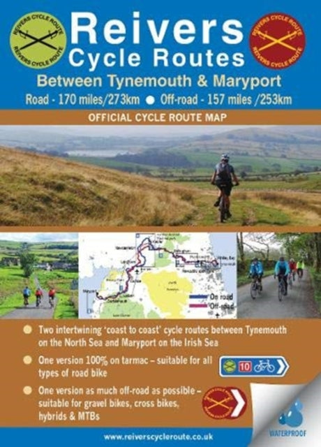 Reivers Cycle Routes - On and Off-road (waterproof)