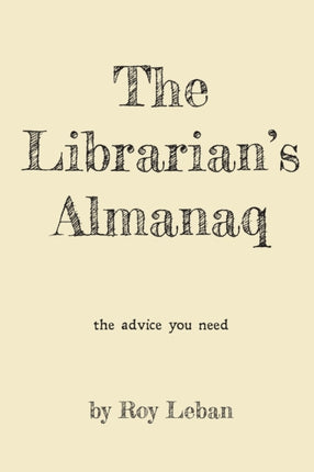 The Librarians Almanaq