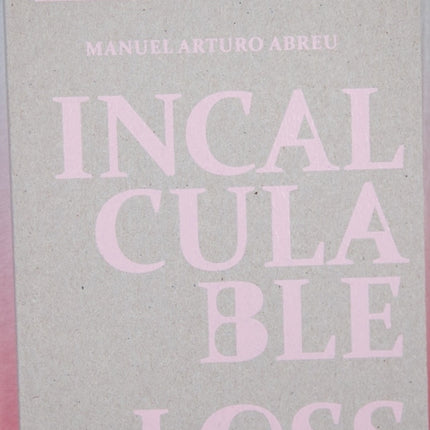 Incalculable Loss