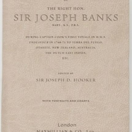 Journal of Sir Joseph Banks: Tan