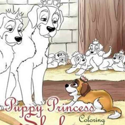 Puppy Princess Sheba Coloring Book