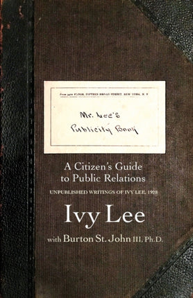 Mr. Lees Publicity Book