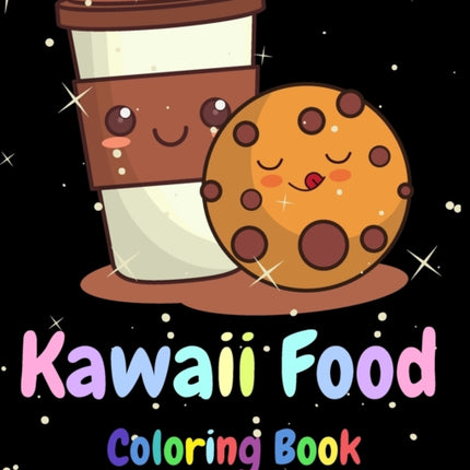 Kawaii Food Coloring Book