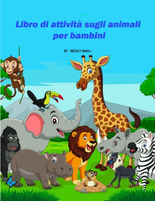Libro di attivit sugli animali per bambini