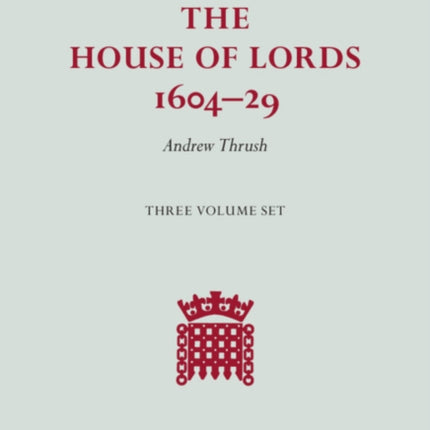 The House of Lords 160429 3 Volume Set