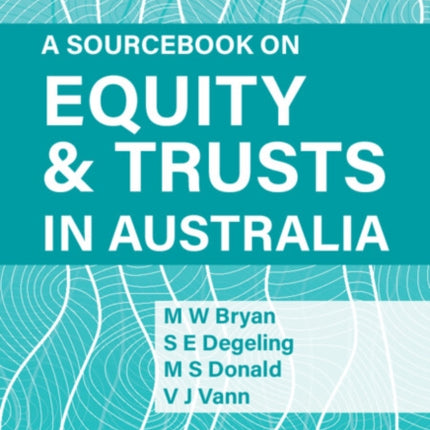A Sourcebook on Equity and Trusts in Australia