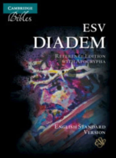 ESV Diadem Reference Edition with Apocrypha Black Calf Split Leather Redletter Text ES544XRA