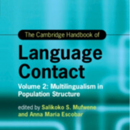 The Cambridge Handbook of Language Contact