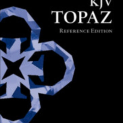 KJV Topaz Reference Edition Black Calf Split Leather KJ674XR