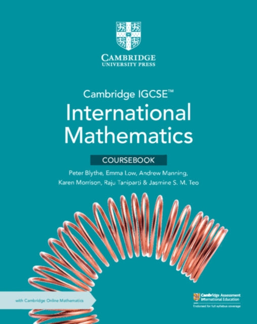 Cambridge IGCSE International Mathematics Coursebook with Cambridge Online Mathematics 2 Years Access