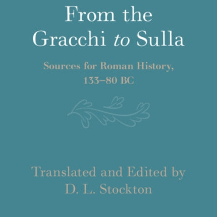 From the Gracchi to Sulla