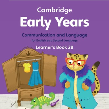 Cambridge Early Years Communication and Language for English as a Second Language Learners Book 2B