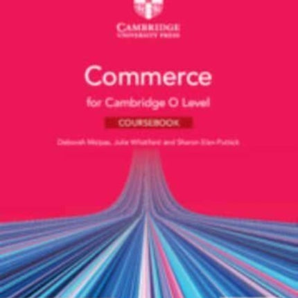 Commerce for Cambridge O Level Coursebook with