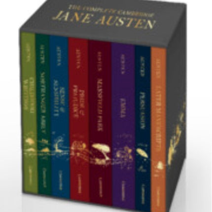 The Complete Cambridge Jane Austen 8 Volume Hardback Set