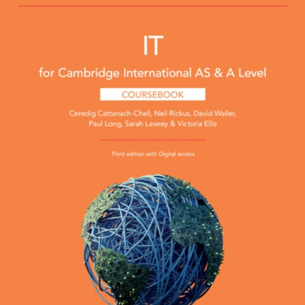 Cambridge International AS  A Level IT Coursebook with Digital Access 2 Years