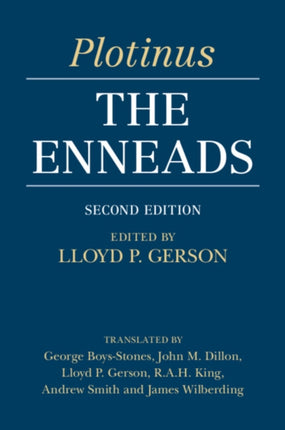 Plotinus The Enneads