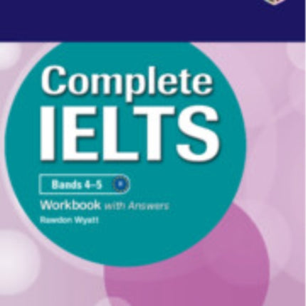 Complete IELTS Bands 45 Workbook with Answers