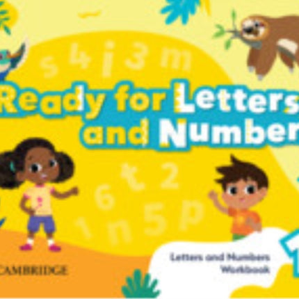 Ready Set Grow Level 1 Letters and Numbers Workbook American English