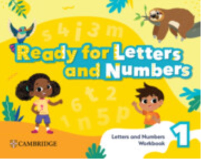 Ready Set Grow Level 1 Letters and Numbers Workbook American English