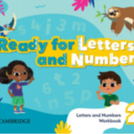Ready Set Grow Level 2 Letters and Numbers Workbook American English