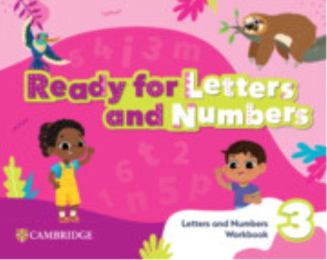 Ready Set Grow Level 3 Letters and Numbers Workbook American English