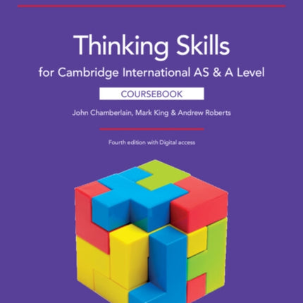 Cambridge International AS  A Level Thinking Skills Coursebook with Digital Access 2 Years