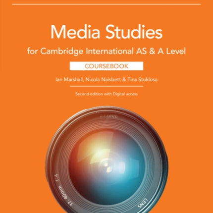 Cambridge International AS  A Level Media Studies Coursebook with Digital Access 2 Years