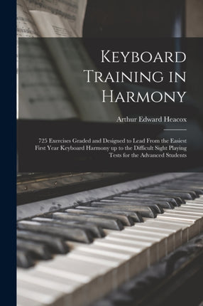 Keyboard Training in Harmony