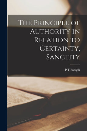 The Principle of Authority in Relation to Certainty Sanctity