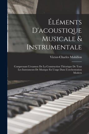 Éléments Dacoustique Musicale  Instrumentale