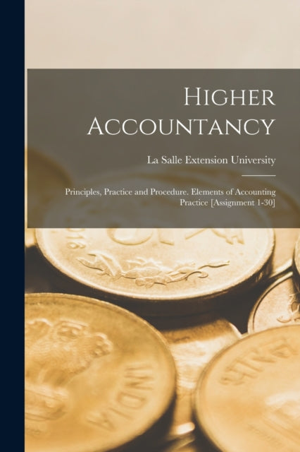 Higher Accountancy Principles Practice and