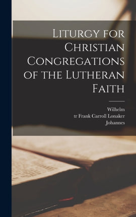 Liturgy for Christian Congregations of the