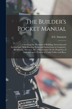 The Builders Pocket Manual
