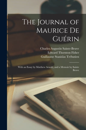 The Journal of Maurice De Guérin