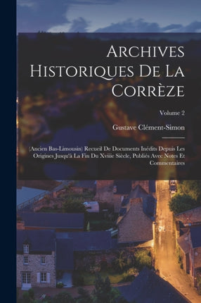 Archives Historiques De La Corrèze
