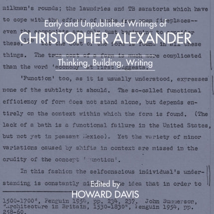 Early and Unpublished Writings of Christopher