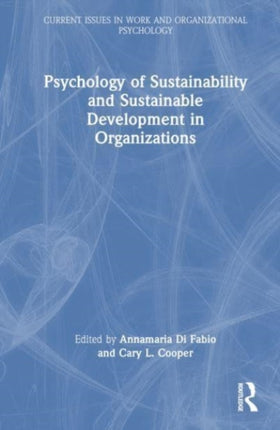 Psychology of Sustainability and Sustainable