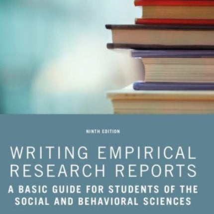 Writing Empirical Research Reports