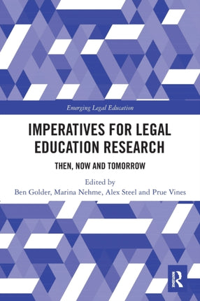 Imperatives for Legal Education Research