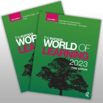 The Europa World of Learning 2023