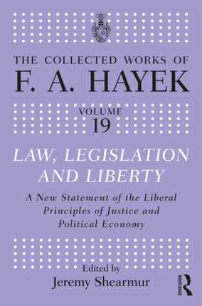 Law Legislation and Liberty
