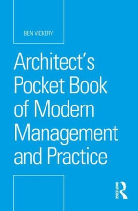 Architectâs Pocket Book of Modern Management and